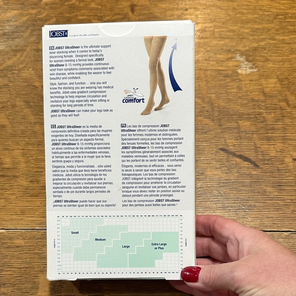 JOBST UltraSheer Compression Stockings‎ - Nude